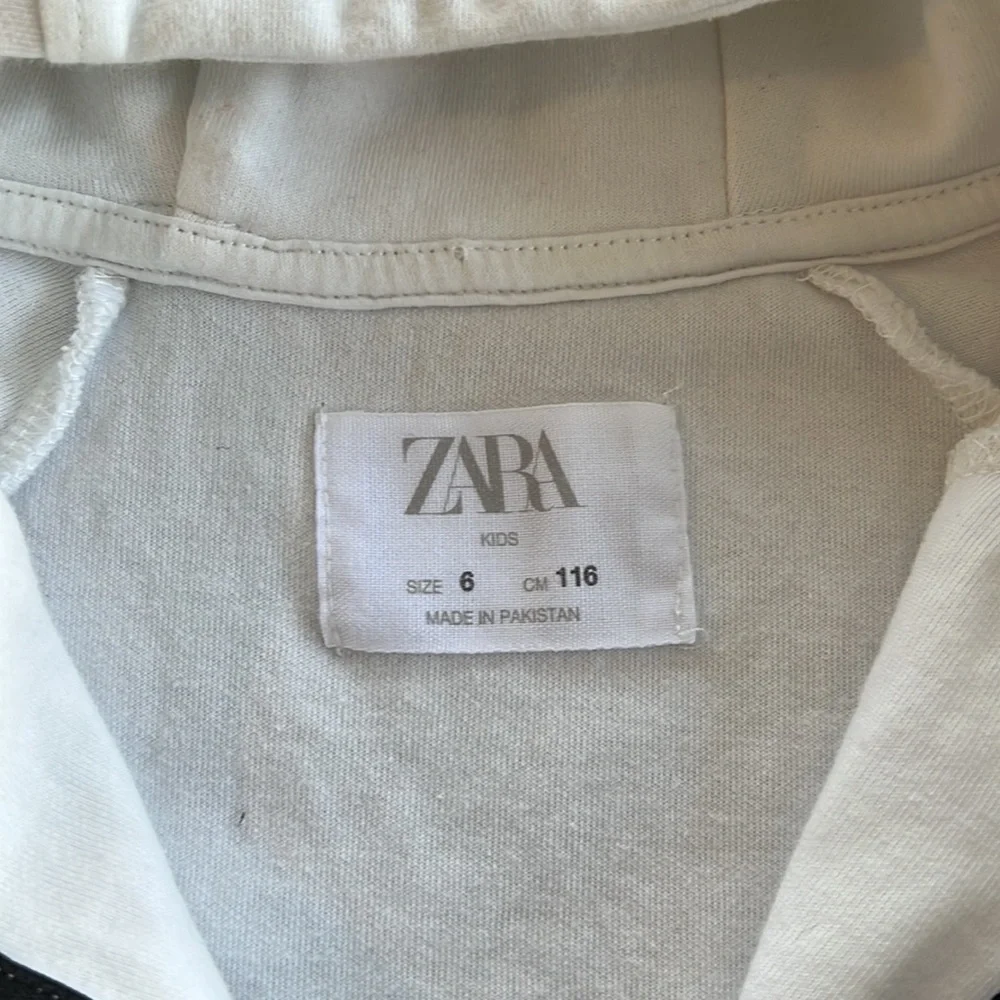 Zara one step further color block hoodie
